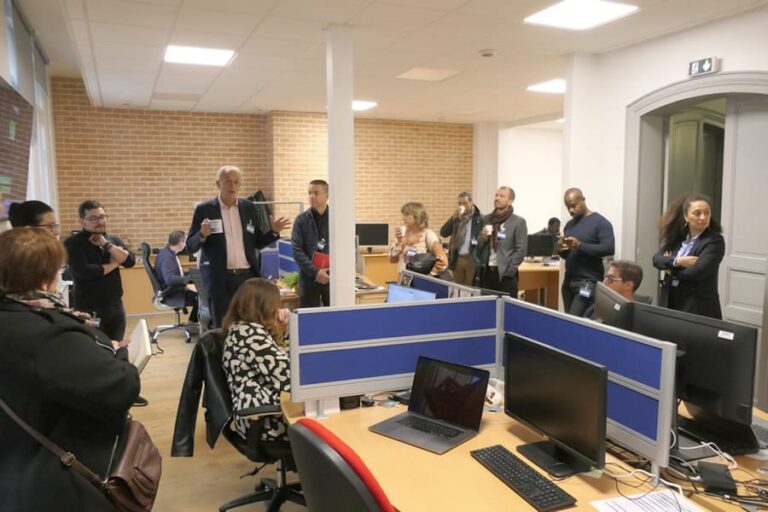Visite de Mme Frédérique Macarez, Présidente de l&rsquo;Agglo du Saint-Quentinois et Maire de Saint-Quentin